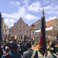 90-jähriges Gründungsfest - Heimat und Trachtenerhaltungsverein Wemding 27.07.2016