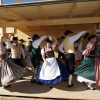 Gaugruppenauftritt im Festzelt Tradition auf der Wiesn