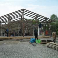 Abbau Hütte und Zelt