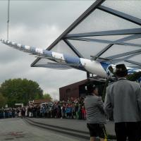 Maifeier und Maibaum aufstellen