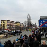Transport und Ankunft