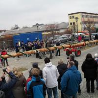Transport und Ankunft