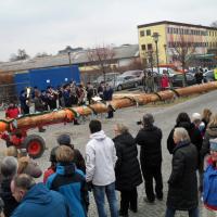 Transport und Ankunft
