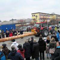 Transport und Ankunft