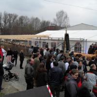 Transport und Ankunft