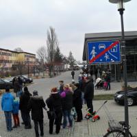 Transport und Ankunft