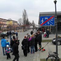 Transport und Ankunft