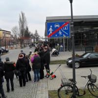 Transport und Ankunft