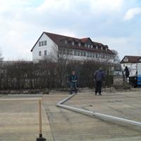 Zeltaufbau